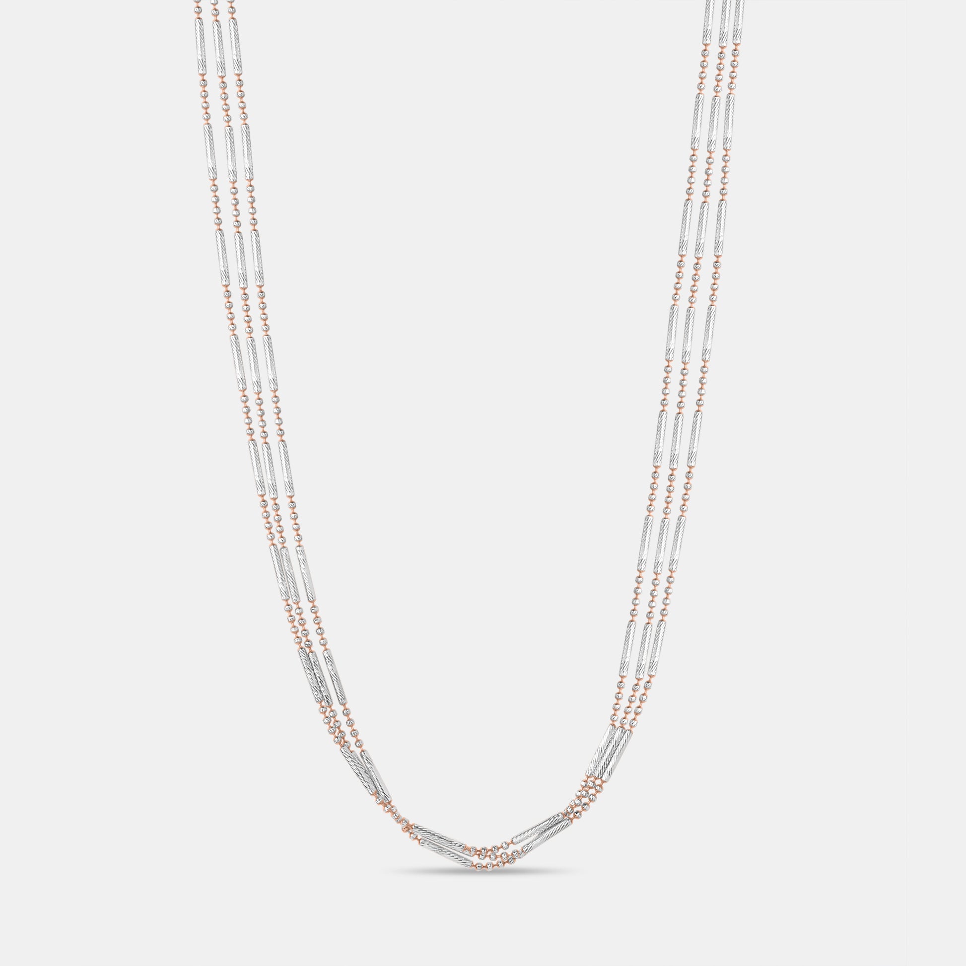 Two-tone Tube Chain