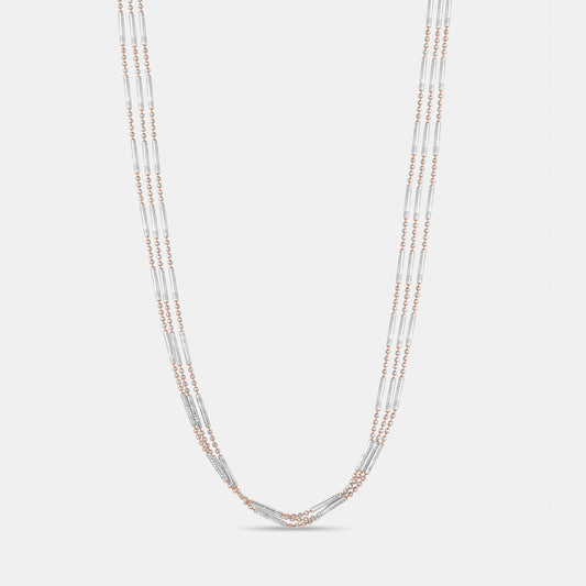Two-tone Tube Chain