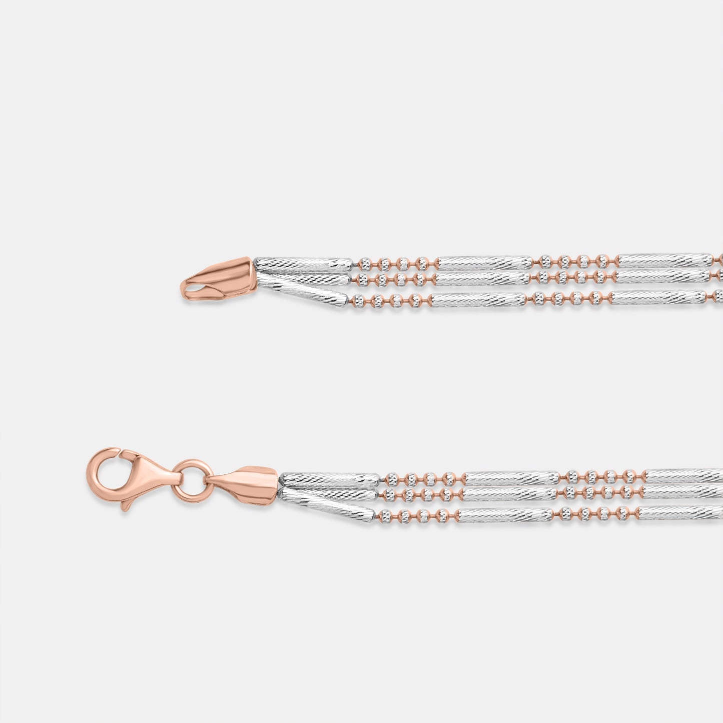 Two-tone Tube Chain