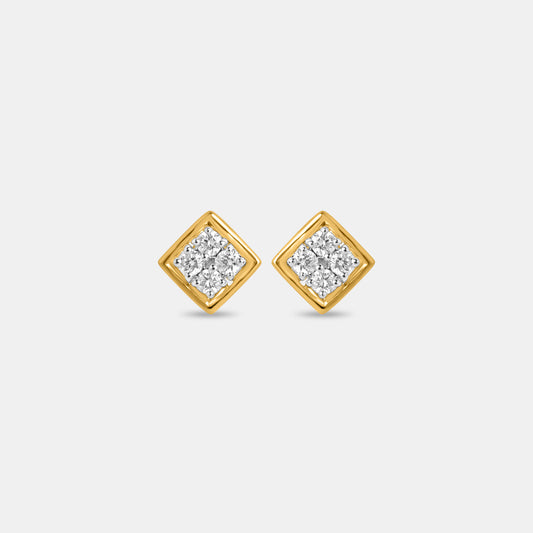 Vedra Diamond Square Studs